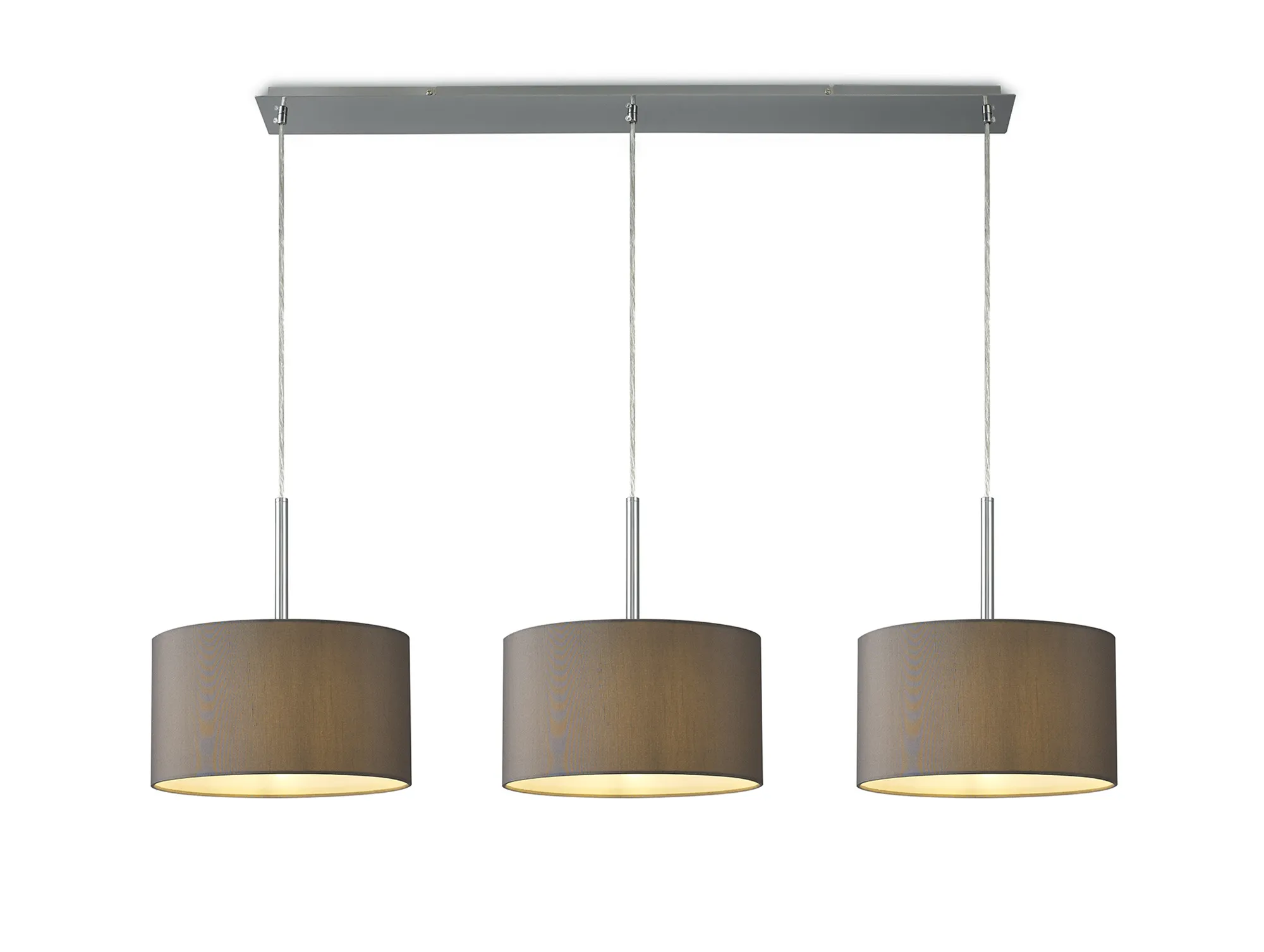 Baymont 30cm Shade 3 Light Pendant DK0592  Deco Baymont SN GR